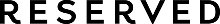 reserved logo black
